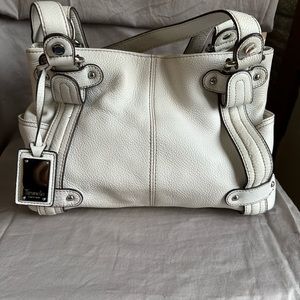 Tignanello white purse